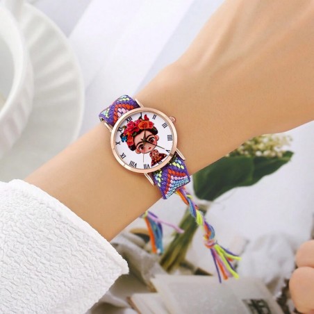 Reloj Frida Tejido Hilos