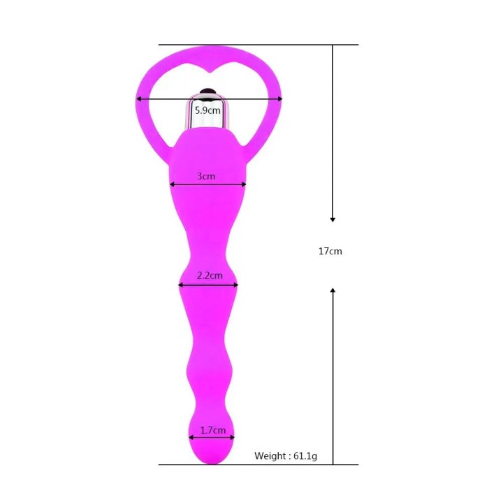 Plug Anal Vibrador 26495-16