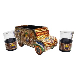 Bus Portavasos Chiva Colombiana