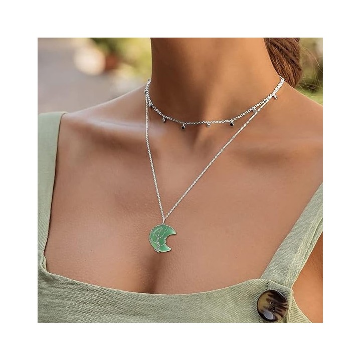 Collar Cuarzo Jade Arbol