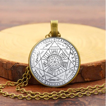 Collar 7 Arcangeles Simbologia Religion