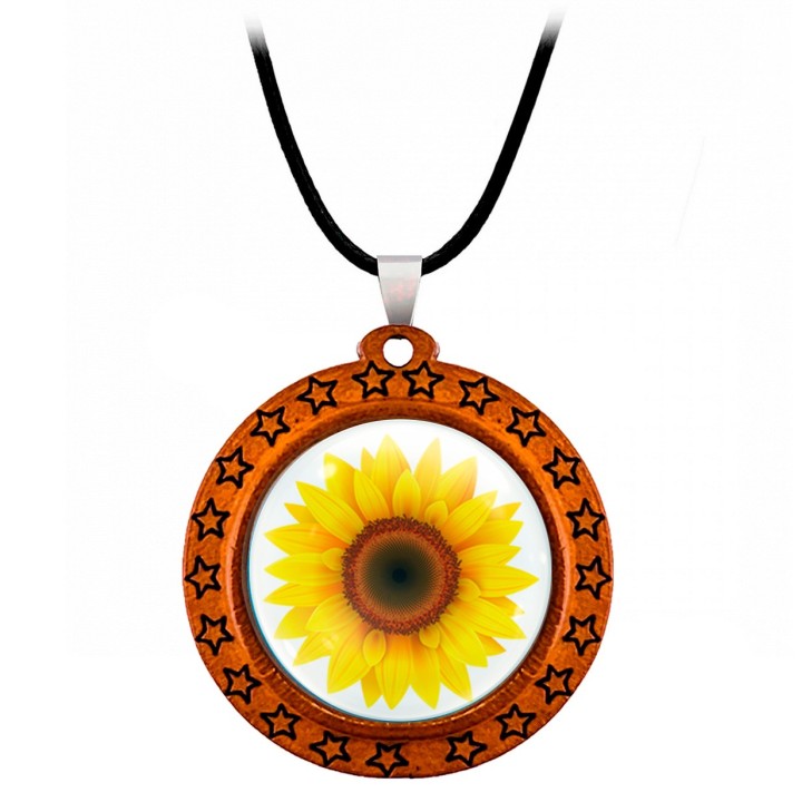 Collar Flor Girasol