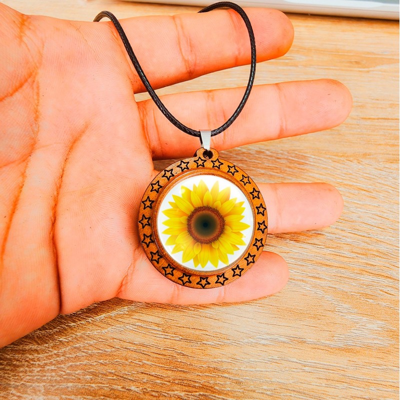 Collar Flor Girasol
