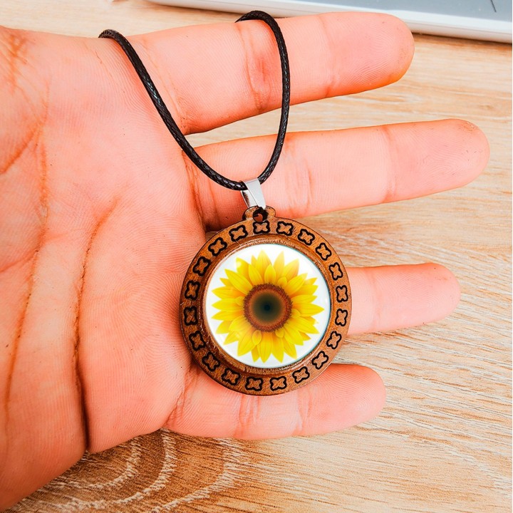 Collar Flor Girasol