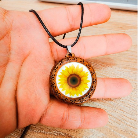 Collar Flor Girasol