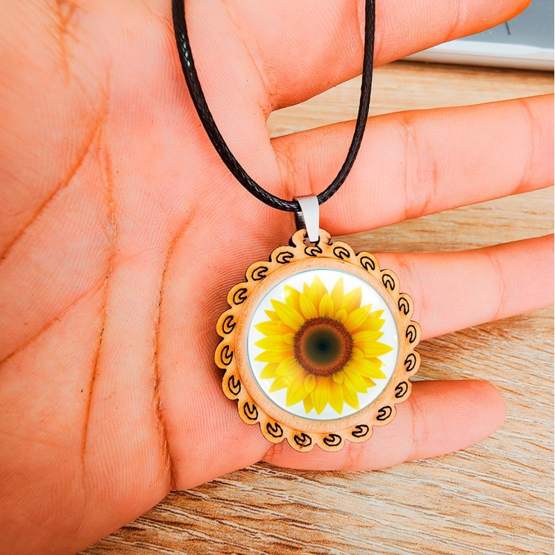 Collar Flor Girasol