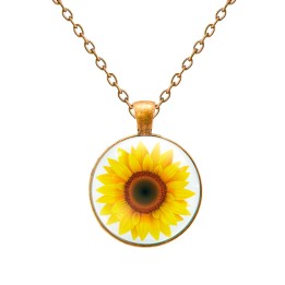 Collar Flor Girasol