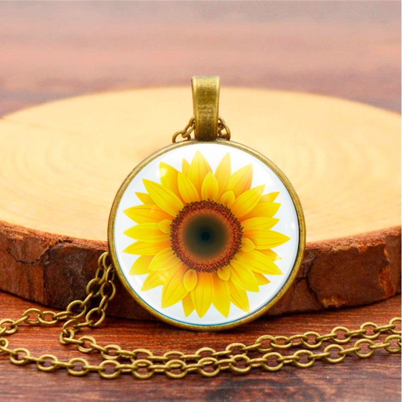 Collar Flor Girasol