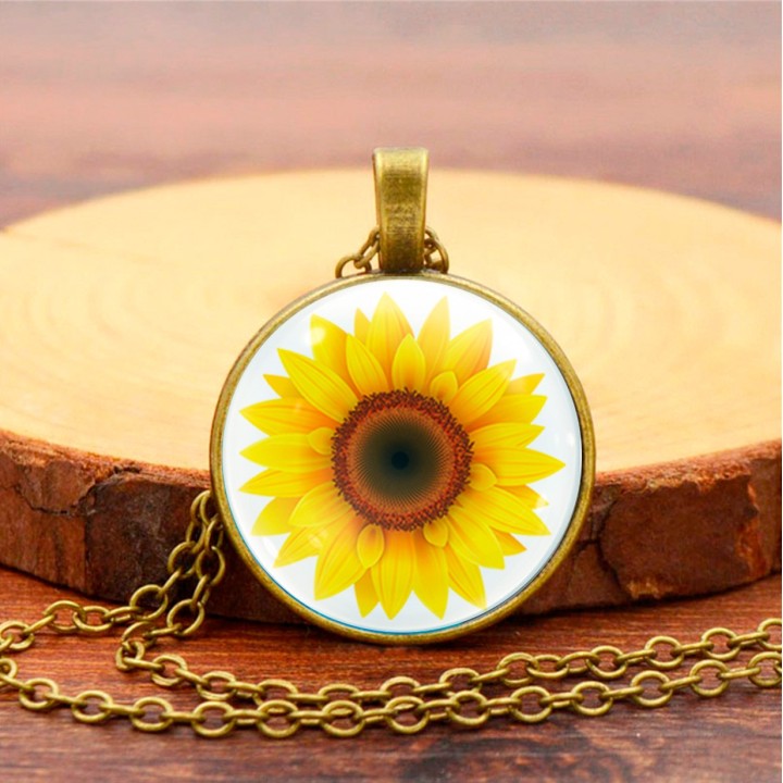 Collar Flor Girasol