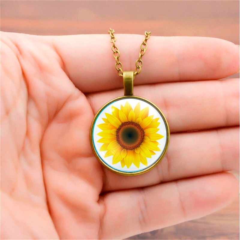 Collar Flor Girasol