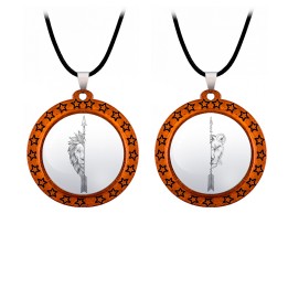 Collar Leon Leona Pareja