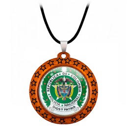 Collar Policia Escudo