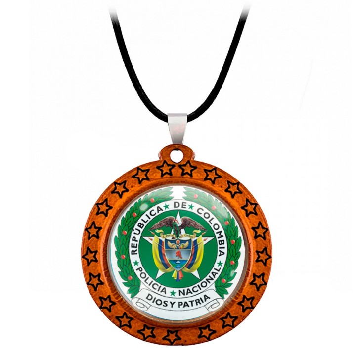Collar Policia Escudo