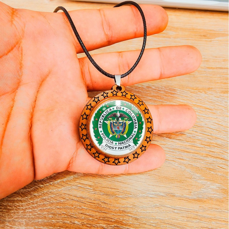 Collar Policia Escudo