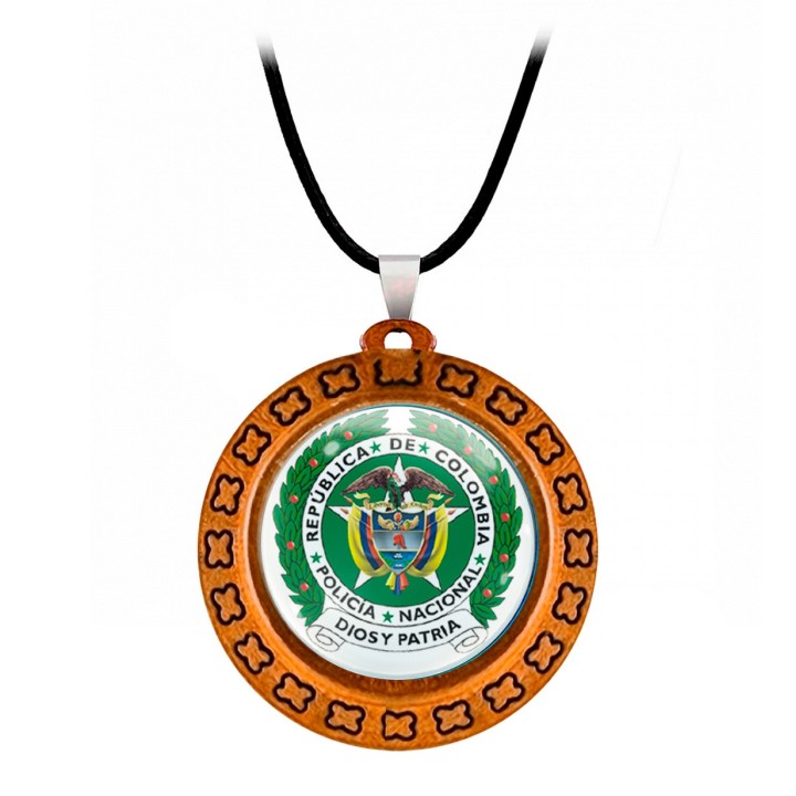 Collar Policia Escudo