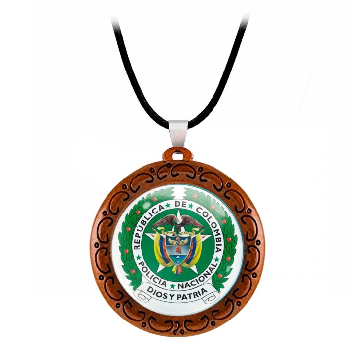 Collar Policia Escudo