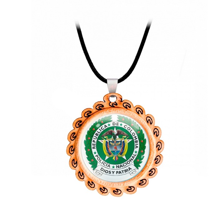 Collar Policia Escudo