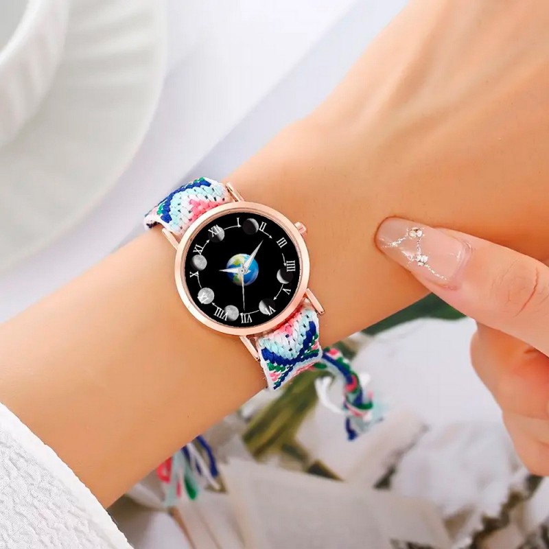 Reloj Luna Fase Lunar