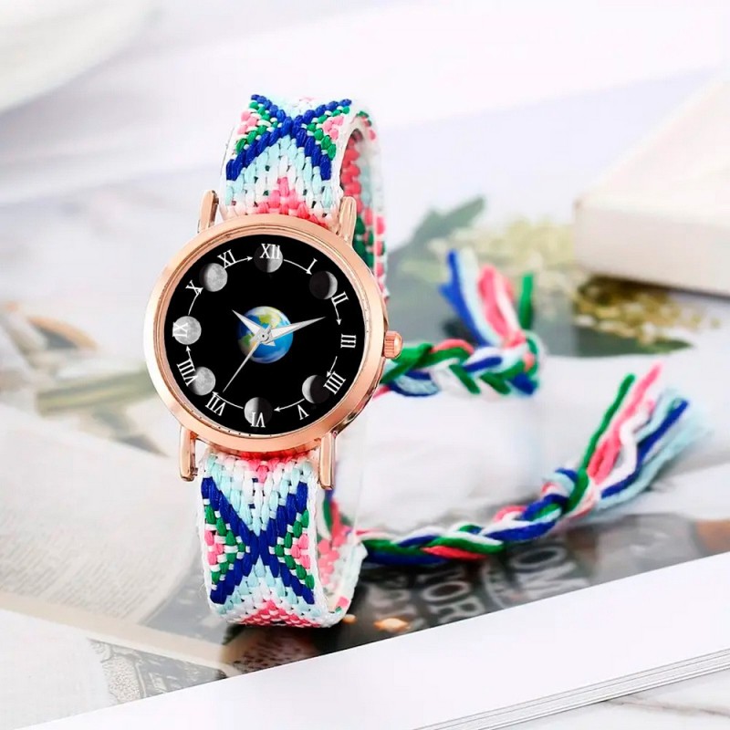 Reloj Luna Fase Lunar
