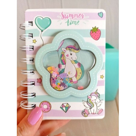 Agenda Libreta Unicornio