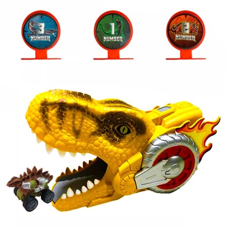Carro Dinosaurio Catapulta