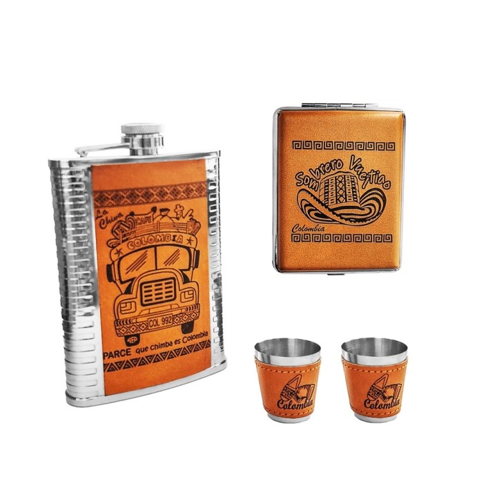 Licorera Whiskera Copas