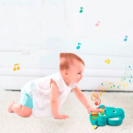 Piano Cocodrilo Notas Musicales