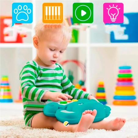Piano Cocodrilo Notas Musicales