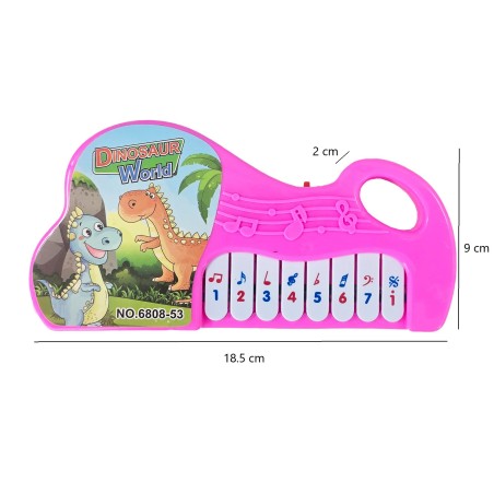 Piano Mundo Dinosaurio