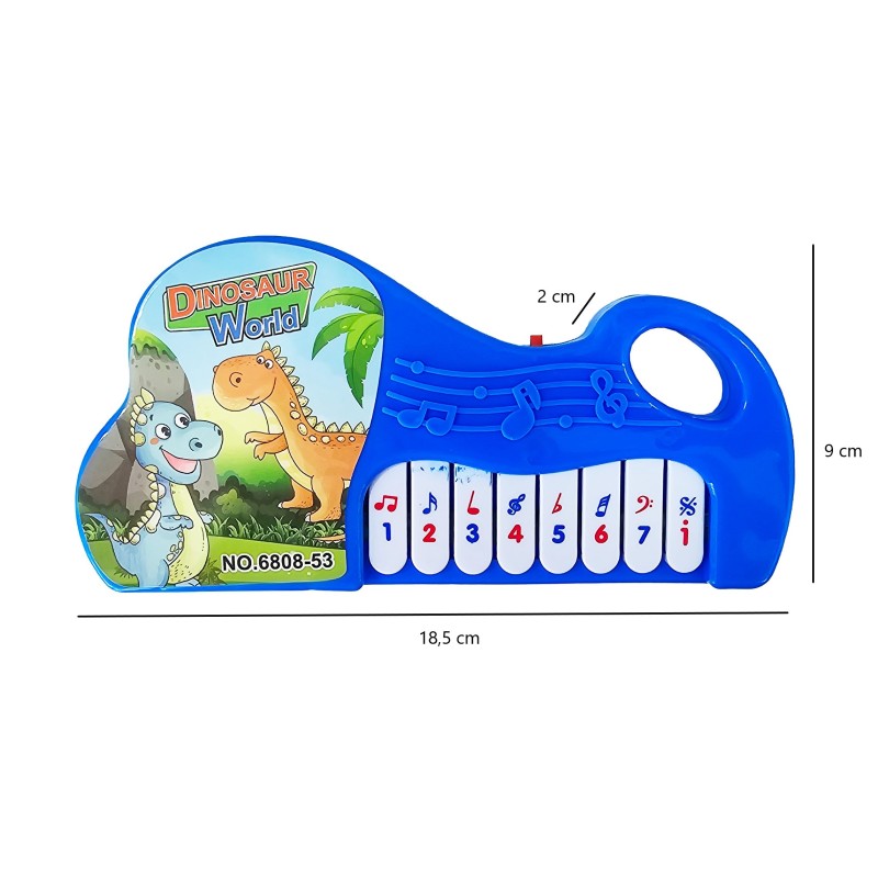 Piano Mundo Dinosaurio