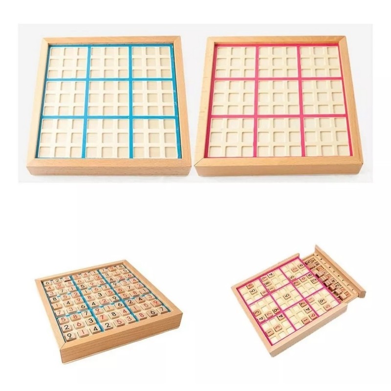 Sudoku Madera Juego Mental