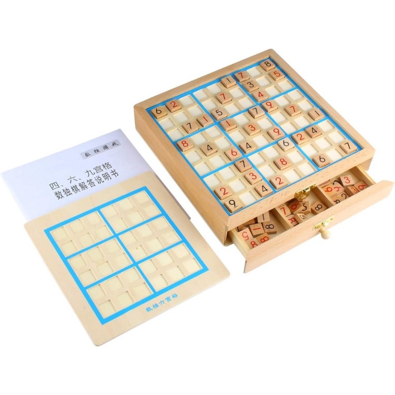 Sudoku Madera Juego Mental