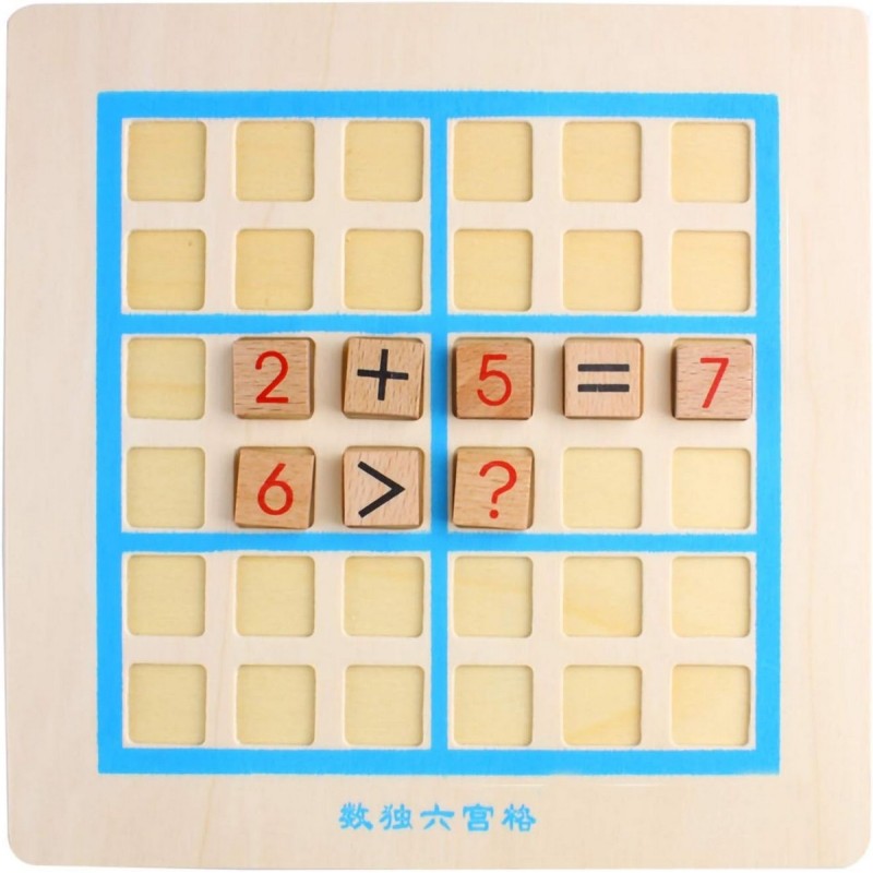 Sudoku Madera Juego Mental
