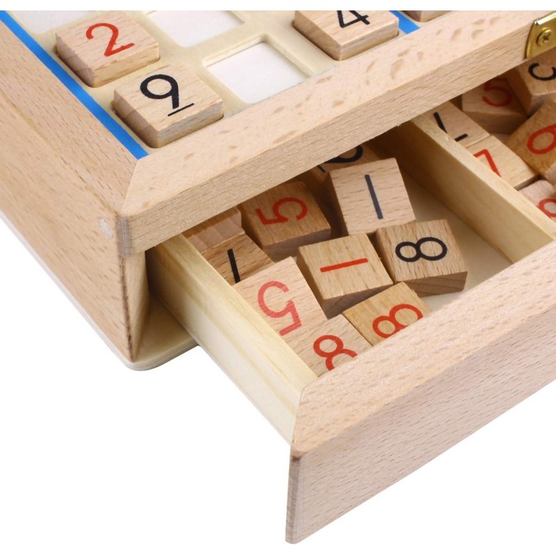Sudoku Madera Juego Mental