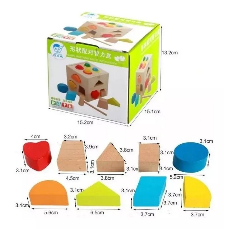 Juego Didáctico Cubo