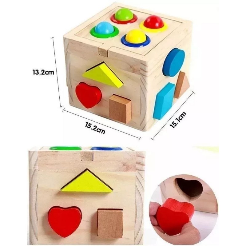 Juego Didáctico Cubo