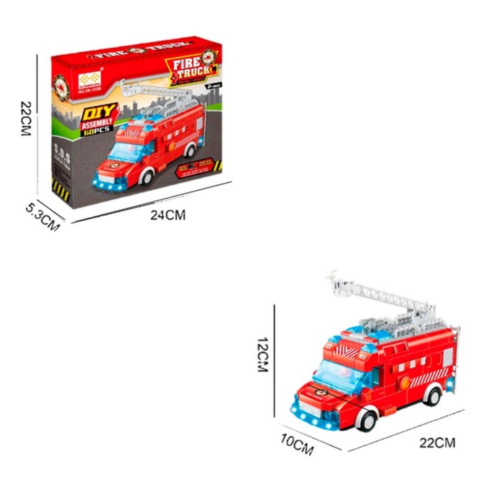 Camion Bombero Grua