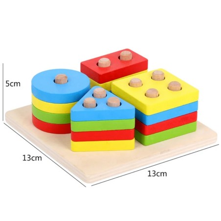 Juego Didáctico Encajable