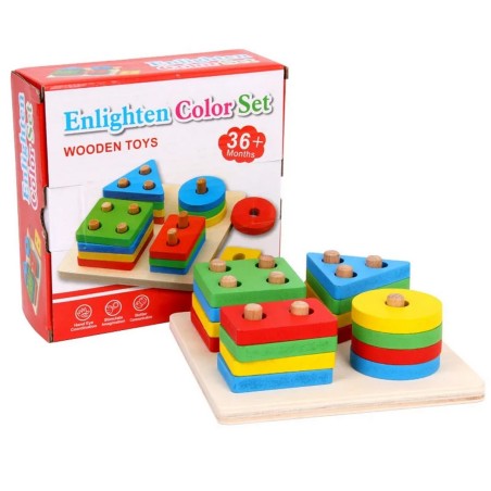 Juego Didáctico Encajable