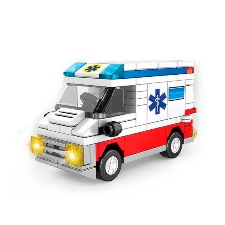 Ambulancia Bomberos Construcciónx4