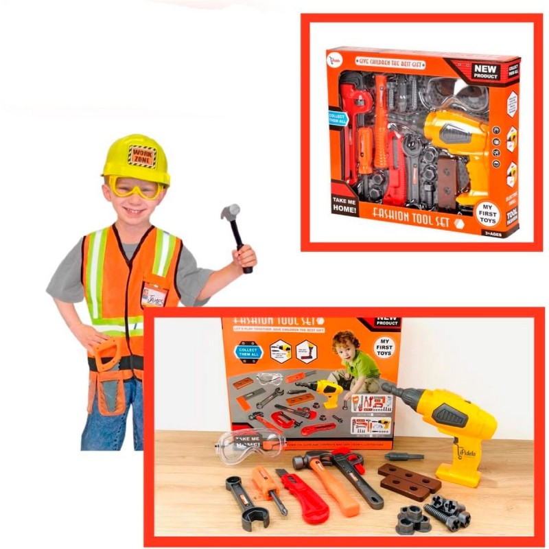 Niños Set De Herramientas