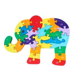 Rompecabezas Elefante