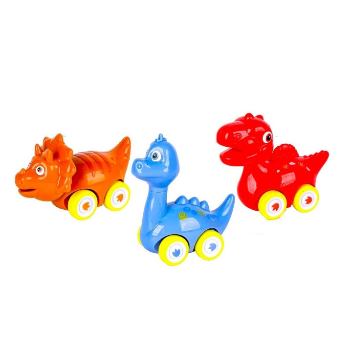 Carro Dinosaurio X 3 Und