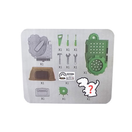 Caja Herramientas Dinosaurio