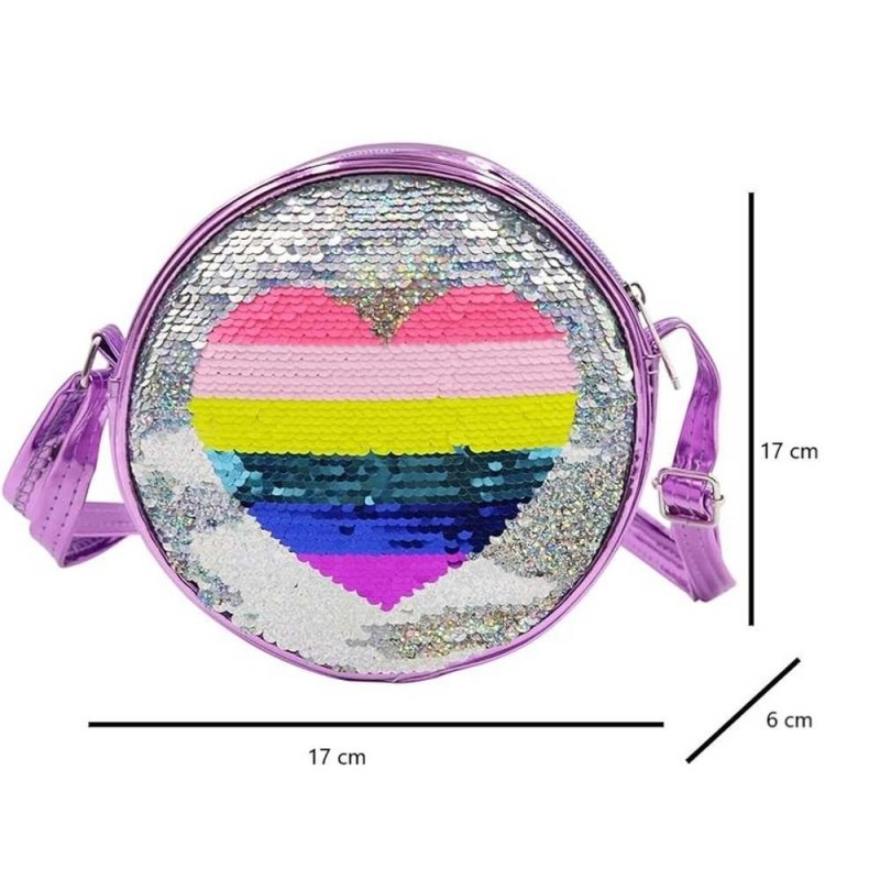 Bolso Corazon Multicolor