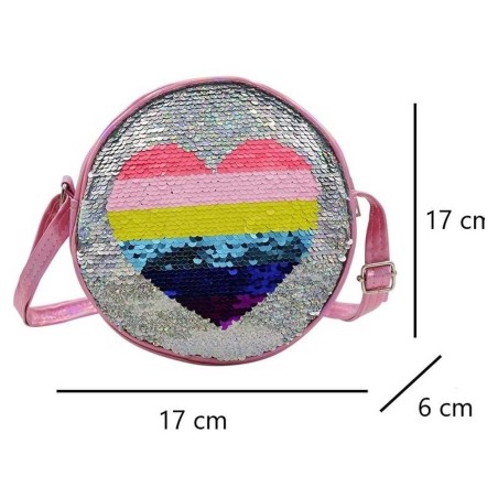 Bolso Corazon Multicolor