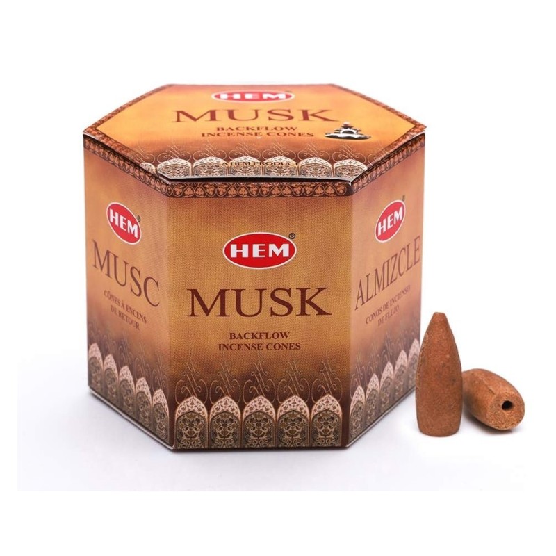 Cono Incienso X 40 Almizcle