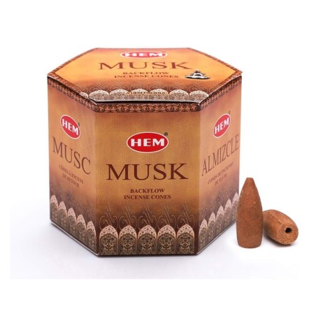 Cono Incienso X 40 Almizcle