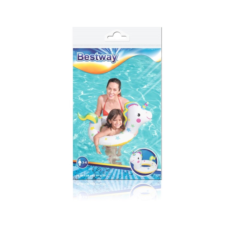 Flotador Piscina Aro Bestway Figuras Niño Unisex 36128