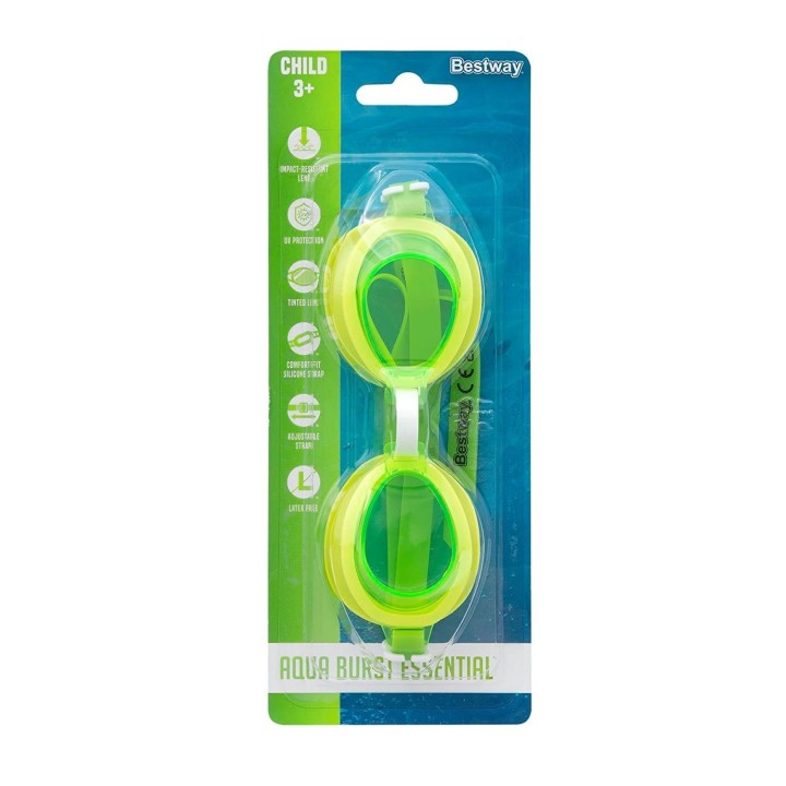 Gafas De Natacion Bestway 21002 Color Protección Uv Unisex